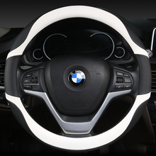 PU Leather Car Steering Wheel Cover For BMW f30 f10 e46 x5 e70 x1 x3 e39 x5 x4 f11 all models Car-Styling 2024 - buy cheap