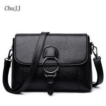 Chu JJ High Quality Women's Genuine Leather Handbags Simple Shoulder CrossBody Bags Fashion Soft Women Messenger Bags 2024 - buy cheap