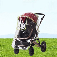 Baby Stroller Rain Cover PVC Universal Wind Dust Shield With Windows For Strollers Pushchairs Stroller Accessories 2024 - buy cheap