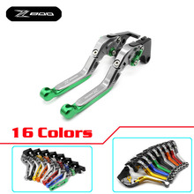 With Logo(Z800) Green Motorcycle CNC Extendable Brake Clutch Levers For kawasaki Z800/E version 2013 2014 2015 2016 2024 - buy cheap