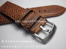 2020 new design high quality Handmade vintage watchbands watch accessories Lizard skin watch band 22mm Universal watch strap 2024 - buy cheap