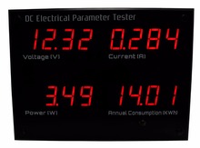 ZHURUI EPM5700 digital panel DC watt meter/ 12V power / dc electric parameter tester 2024 - buy cheap