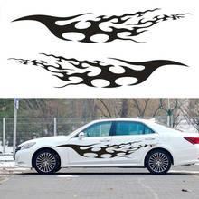 2pcs 150*28cm Car Styling 3D Stickers customizable Firebirds Cloud Body Stickers For Mercedes BMW Audi car stickers and decals 2024 - buy cheap