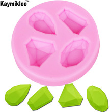 M240 Gem Gemstone jewel Shape Silicone molds Handmade Chocolate Mold, Fondant Cake Decoration Sugar Craft Tools baking tools 2024 - buy cheap