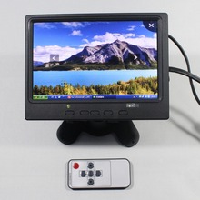 7-дюймовый ЖК-монитор 1280*800 с HD MI + VGA + AV вход сигнала + Европа Мощность питания для автобус и рабочий стол монитора VS-T0702UNB-V1 2024 - купить недорого