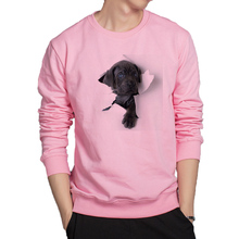 Black dog 3D hoodies super cool original hoodie men 3D sweatshirt hip hop streetwear anime hoodie brand cotton outwear Jacket 2024 - buy cheap
