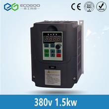 HOT! 380vAC 1.5kw VFD Variable Frequency Drive VFD Inverter 380v 3 phase Input 3 phase Output 380V 3.7A 1500W Frequency inverter 2024 - buy cheap