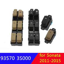 Botón de interruptor eléctrico para coche, 935703S000 hyundai Sonata accesorio para 2011-2015, color negro y Beige, 935703S000 93570 2024 - compra barato