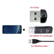 Type C к USB OTG коннектор адаптер для USB флэш-накопитель S8 Note8 Android телефон hyq 2024 - купить недорого