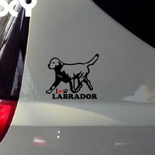 Waterproof Reflective Type car stickers  motorcycle Stickers Decals Labrador Bumper Stickers For Car Accessories Car styling 2024 - buy cheap