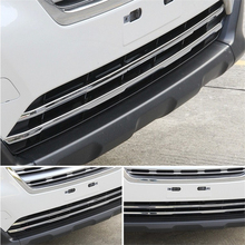 car auto sedan cover styling For Subaru Outback 2014 2015 2016 2017 ABS chrome front head grille racing grill accessories trim 2024 - buy cheap