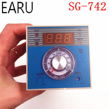 High Quality Industrial Temperature Controller SG-742 Thermostat Thermometer Thermocouple K,J,E,RTD PT100 Input SSR Relay Output 2024 - buy cheap