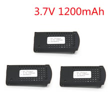 3pcs Updated 3.7V 1200mAh Li-po Rechargeable Battery for DM107S SG700 S169 RC Quadcopter Drone 2024 - buy cheap