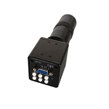 Паяльная печатная плата SMD SMT инструмент для ремонта VGA Видео Цифровая микроскоп камера + 130X C-образное Крепление объектива 2024 - купить недорого