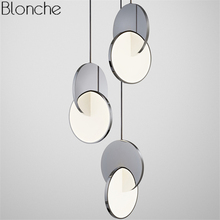 Post-modern Lee Broom Ring Pendant Lights Led Metal Hanging Lamp Home Light Fixtures for Living Room Lighting Luminaire Decor 2024 - buy cheap