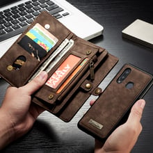 For Samsung Galaxy A20 A30 Case Leather Wallet Cover Phone Bag Case for Coque Samsung Galaxy A20 A205F A205 A 20 SM-A205F Case 2024 - buy cheap