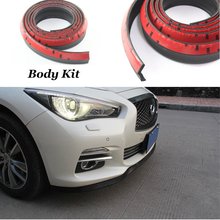 Car Bumper Lip Deflector Lips For Opel Zafira A B C For Chevrolet Zafira Tourer Front Spoiler Skirt Body Kit Strip 2024 - buy cheap