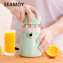 Seamoy Orange Juicer Hand Manual Natural Straw Material Lemon Juice Press Squeezer Fruits Squeezer Citrus Juicer Fruit Reamers 2024 - buy cheap