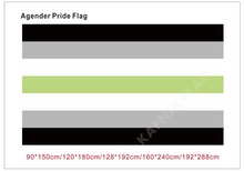 KAFNIK,90*150cm/128*192cm/192*288cm (2*3ft/3*5ft) Agender pride Flag  for Event/party/home Decorative Flags 2024 - buy cheap