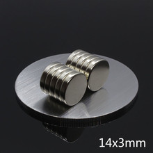 10Pcs 14 x 3 mm Super Strong Powerful Neodymium permanent Magnets N35 Rare Earth Disc magnets 14*3 Strong Round Magnetic Magnets 2024 - buy cheap