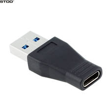 Адаптер STOD USB 3,0 с разъемом Male To Type C Female OTG для зарядки Macbook Chromebook Pixel Huawei USB-A 2024 - купить недорого
