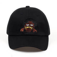 2018 new brand Kodak Black Hip Hop singer dad hat men women cartoon embroidery baseball cap summer cotton cap hats wholesale 2024 - buy cheap