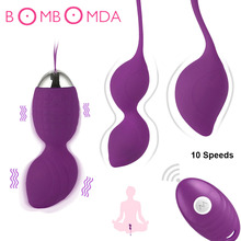 Vaginal Kegel Vibrator Sex Toys for Adults Women Vibrating Kegel Ben Wa Geisha Ball Remote Control Vagina Tight Exercise Trainer 2024 - buy cheap