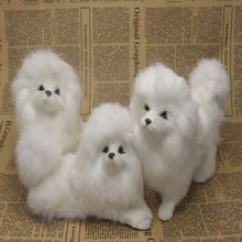 3 pieces a set small cute simulation poodles dog toys lifelike poodle dog dolls about 18,16,14cm 2024 - buy cheap