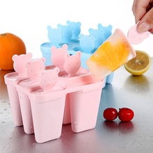 6 Grid Cute Ice Mould Kitchen Ice Tray Pan Mold Ice Cream Tools Home DIY Tools 12*11*11.2cm 2024 - buy cheap