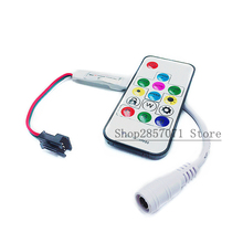 SP103E-controlador de circuito LED RGB Digital, controlador remoto inalámbrico RF de 14 teclas, 2811 píxeles, DC12V, WS2801, WS2812B, 2048 2024 - compra barato