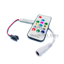 SP103E DC12V WS2801 WS2812B  2811 Mini Digital RGB LED Strip Controller 14Key RF Wireless Remote 2048Pixels LED 2024 - buy cheap