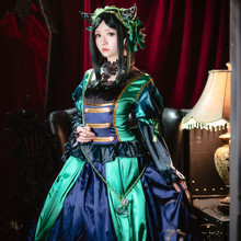 Black Butler Anime Cosplay Ciel Phantomhive Cos fiesta de Halloween Cos vestido de bruja verde Lolita disfraz Vintage de alta calidad 2024 - compra barato