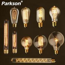 Retro Edison Light Bulb E27 220V 40W A19 ST64 G80 G95 G125 T10 T45 T185 Filament Vintage Incandescent Light Edison Filament Bulb 2024 - buy cheap