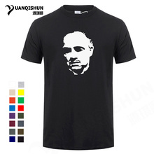 Hot Sale Fashion Movie THE GODFATHER Mafia Novelty Men T Shirt Celebrity Portrait T-shirt Fashion Short Sleeve O Neck Tops Tee 2024 - buy cheap