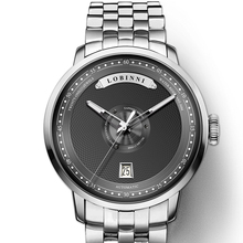 Relógio masculino lobinni suíça, marca de luxo japonesa miyota, movimento mecânico automotivo, relógio masculino de aço com safira 2024 - compre barato
