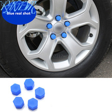 Car Styling 20pcs Silica Caps Hub Screw Protector for Fiat Panda Bravo Punto Linea Croma 500 595 2024 - buy cheap