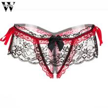 Womens Panties Transparent Underwear Women Floral Lace G-String Sexy Lingerie thongs and g strings Amazing 2024 - buy cheap