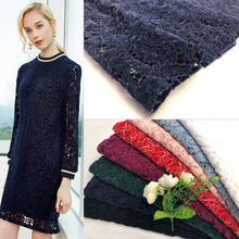 LASUI 2019 NEW 3 meters 8 colors C0320 Skin-friendly High-end cord French Thickened Chenille yarn Hollow lace fabric 2024 - buy cheap