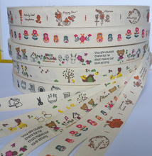 3/4" 20 mm 10 yards cartoon Cotton Ribbon Printed ribbons Gift packaging ribbon handmade accessories 2024 - buy cheap