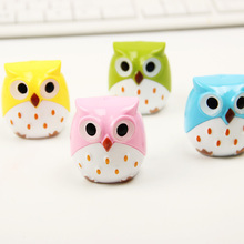 Cute Kawaii Lovely Plastic Owl Automatic Pencil Sharpener Creative Stationery Cutter Knife for Kids School Supplies 2024 - buy cheap