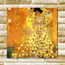 Top Oil Painting Big Size Handmade High Quality Reproduction Famous Gustav Klimt Oil Painting On Canvas Klimt Canvas Painting 2024 - buy cheap