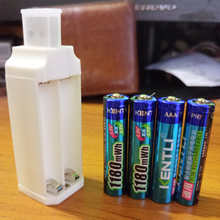 KENTLI-Batería de polímero de litio recargable, 4 Uds., 1,5 v, 1180mWh, AAA, 1 cargador inteligente USB 2024 - compra barato
