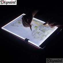 Dispaint Ultrathin 3.5mm A4 LED Light Tablet Pad Apply to EU/UK/AU/US/USB Plug Diamond Embroidery Diamond Painting Cross Stitch 2024 - buy cheap