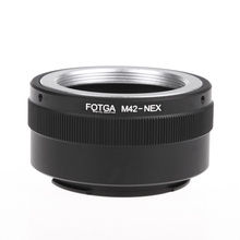 Fotga-anel adaptador de lente metálica m42 para sony nex e-mount nex nex3 nex5n nex5t a7 a6000 2024 - compre barato