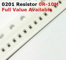 500PCS/lot SMD Chip 0201 Resistor 43R/47R/51R/56R/62R 5% Resistance 43/47/51/56/62/Ohm Resistors K Free Shipping 2024 - buy cheap