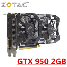 ZOTAC GTX 950 2GB Graphics Card GPU 128Bit GDDR5 Video Cards for nVIDIA Map Original GeForce GTX950 GTX 950 2GD5 VGA PCI-E X16 2024 - buy cheap