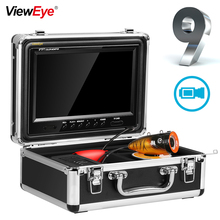 ViewEye-Localizador de peces bajo el agua, cámara de vídeo con Monitor subacuática controlable, 12 luces LED de 9 ", 1000TVL, para pesca 2024 - compra barato