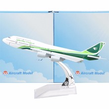 Airlines Boeing 747, 16 см, металлические модели самолетов, подарок на день рождения для детей, бесплатная доставка 2024 - купить недорого