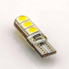 Hight Quality T10 W5W 6 SMD CANBUS 5050 Car Interior Led Lights DC12V 6led Waterproof  No Warning Error Free Lamps 2024 - buy cheap