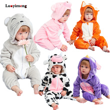 Cute Animal Hooded Baby Rompers For Babies Boys Girls Clothes Newborn Clothing Toddler Jumpsuit Infant Costume Baby Outfit Bebes 2024 - buy cheap